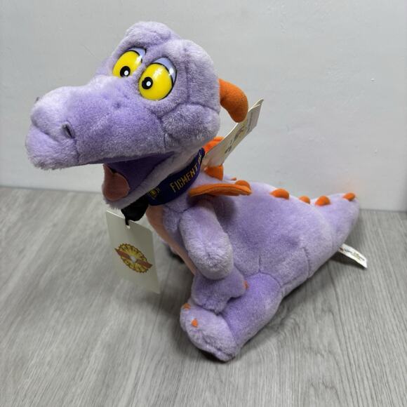Disney FIGMENT Plush Purple Dragon 13" Epcot Imagination Institute WDW NWT Tags - Picture 1 of 14